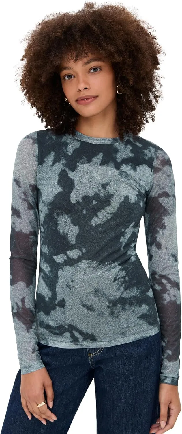 rag & bone Женская футболка Yana с длинным рукавом и принтом
rag & bone Женская футболка Yana с длинным рукавом и принтом