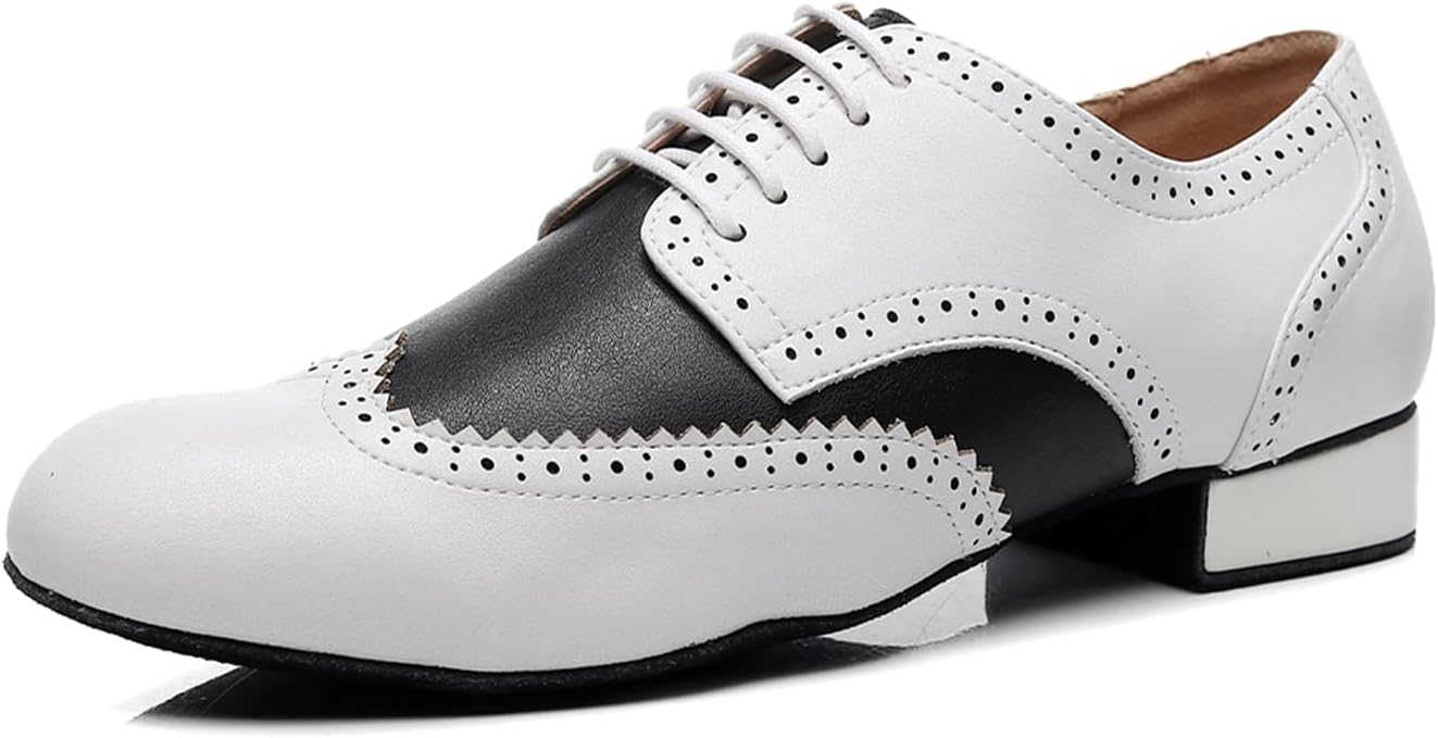 Мужские кожаные танцевальные туфли SWDZM для стандартного и латинского танго, современных танцев, профессиональные тренировочные туфли, белый
Мужские кожаные танцевальные туфли SWDZM для стандартного и латинского танго, современных танцев, профессиональные тренировочные туфли, белый