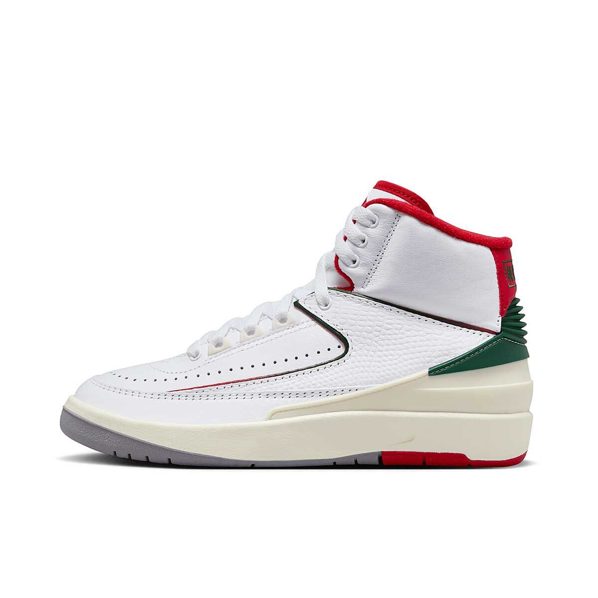 Кроссовки начальная школа AIR JORDAN 2 RETRO ITALY GS Jordan, цвет White/Fire Red-Cool Grey
Кроссовки начальная школа AIR JORDAN 2 RETRO ITALY GS Jordan, цвет White/Fire Red-Cool Grey