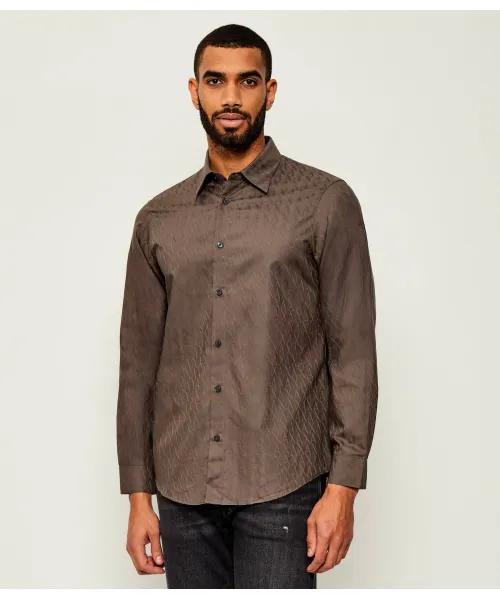 Рубашка Regular fit Armani Exchange, коричневый
Рубашка Regular fit Armani Exchange, коричневый