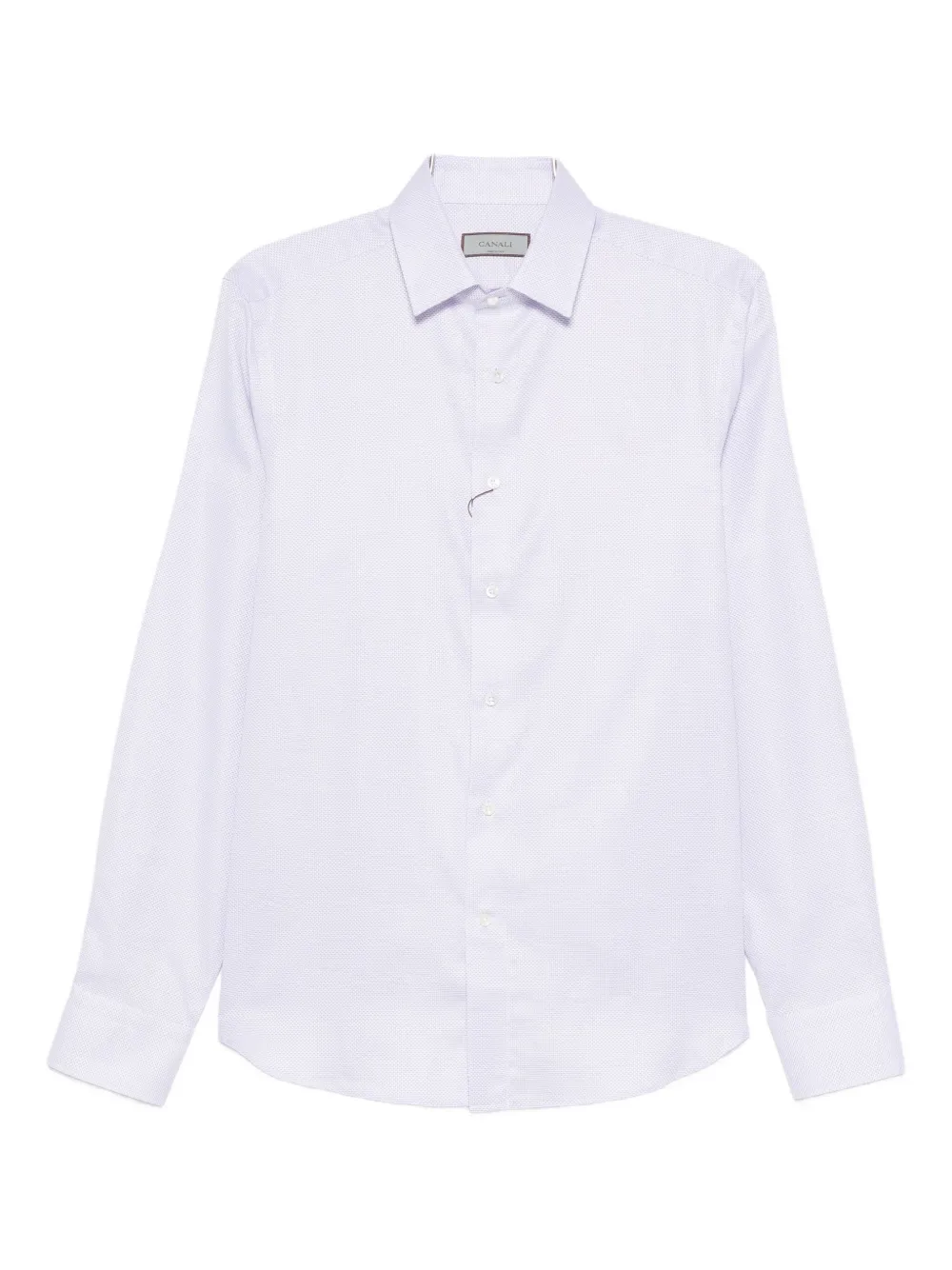 Хлопковая рубашка на пуговицах Canali, фиолетовый
Хлопковая рубашка на пуговицах Canali, фиолетовый