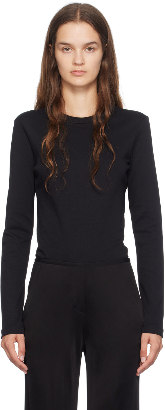 Узкая футболка с длинными рукавами Helmut Lang
Узкая футболка с длинными рукавами Helmut Lang