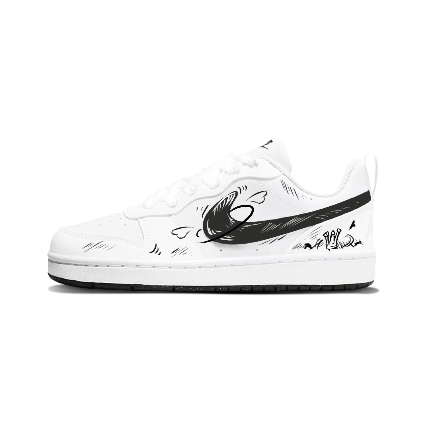 Nike Кроссовки для скейтбординга Court Borough Abrasion Resistant Low top для детей, черно-белые, унисекс
Nike Кроссовки для скейтбординга Court Borough Abrasion Resistant Low top для детей, черно-белые, унисекс