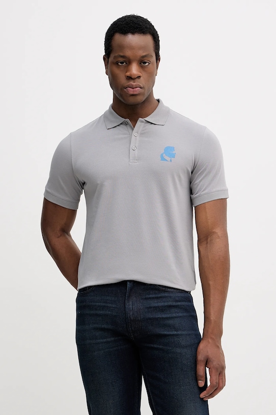 Поло Karl Lagerfeld, серый
Поло Karl Lagerfeld, серый