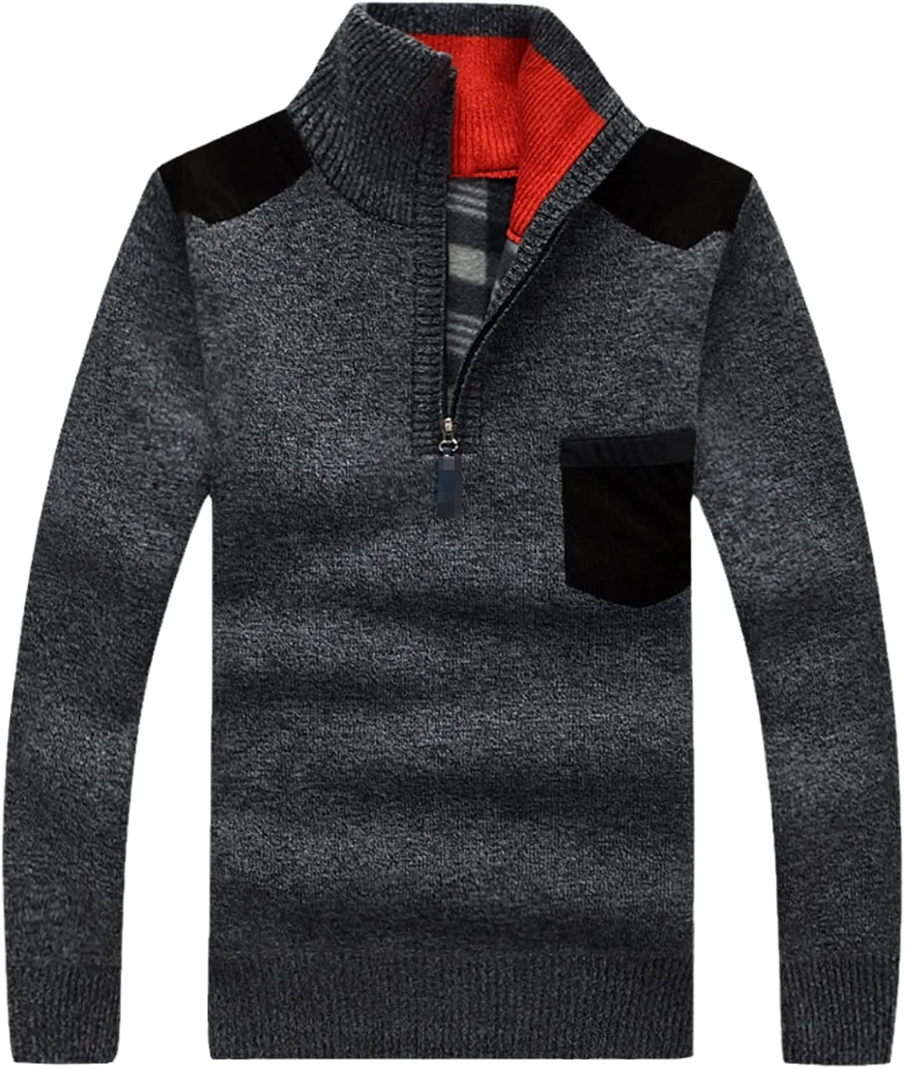 Толстовка Alloaone зимняя мужская с воротником-стойкой и карманом
Толстовка Alloaone зимняя мужская с воротником-стойкой и карманом