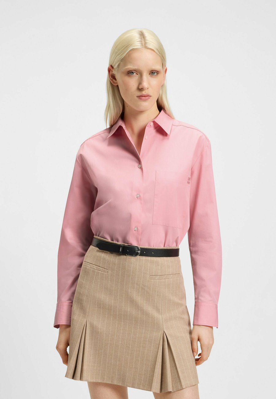 Блуза HUGO Button-down blouse, Pink Eighteen/Pink
Блуза HUGO Button-down blouse, Pink Eighteen/Pink