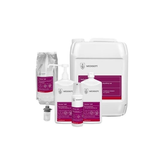 Жидкость для дезинфекции рук Velodes Soft 5 л, Medisept
Жидкость для дезинфекции рук Velodes Soft 5 л, Medisept