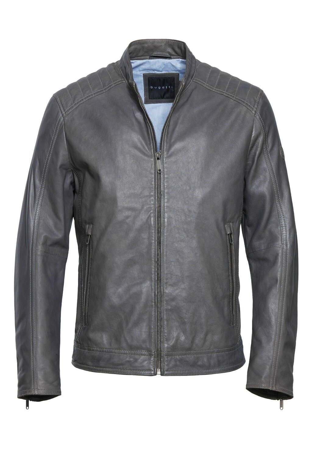 Кожаная куртка MIT SCHULTERSTEPPUNG bugatti, цвет grau
Кожаная куртка MIT SCHULTERSTEPPUNG bugatti, цвет grau