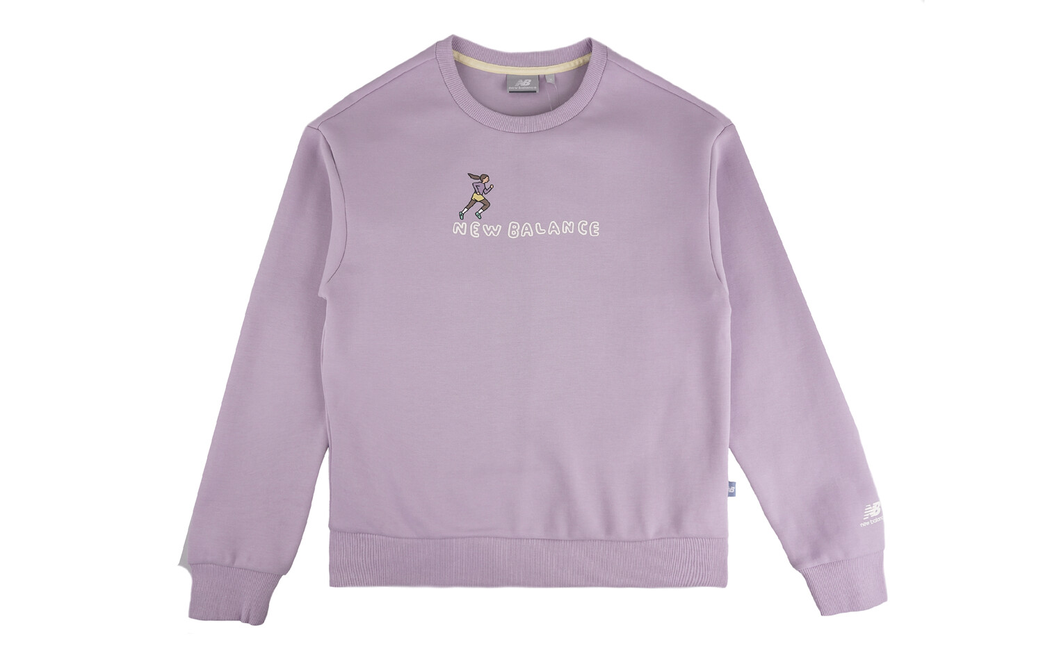 Свитшот женский светло-фиолетовый New Balance
Свитшот женский светло-фиолетовый New Balance