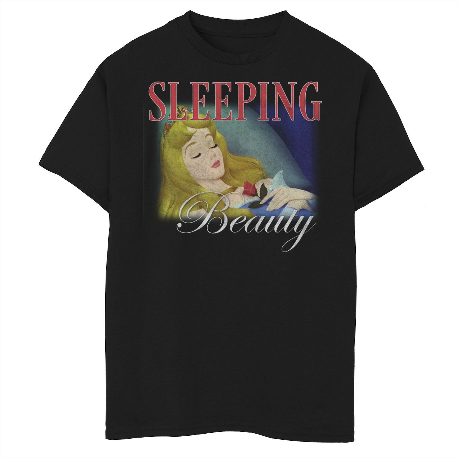 Классическая футболка с рисунком «Спящая красавица Аврора» для мальчиков 8–20 лет Disney 
Классическая футболка с рисунком «Спящая красавица Аврора» для мальчиков 8–20 лет Disney