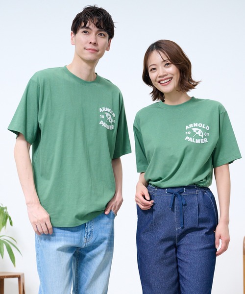 Футболка с аппликацией, AP Arnold Palmer, темно-зеленый
Футболка с аппликацией, AP Arnold Palmer, темно-зеленый