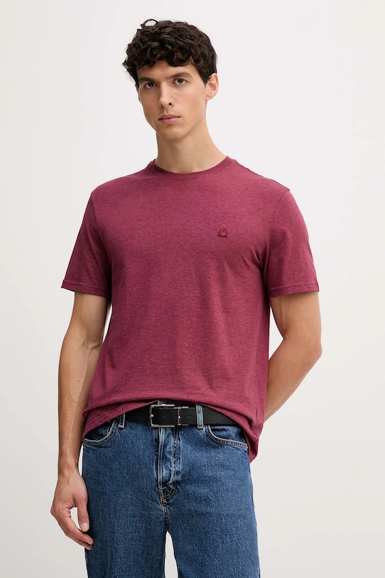 Хлопковая футболка United Colors Of Benetton, бордовый
Хлопковая футболка United Colors Of Benetton, бордовый