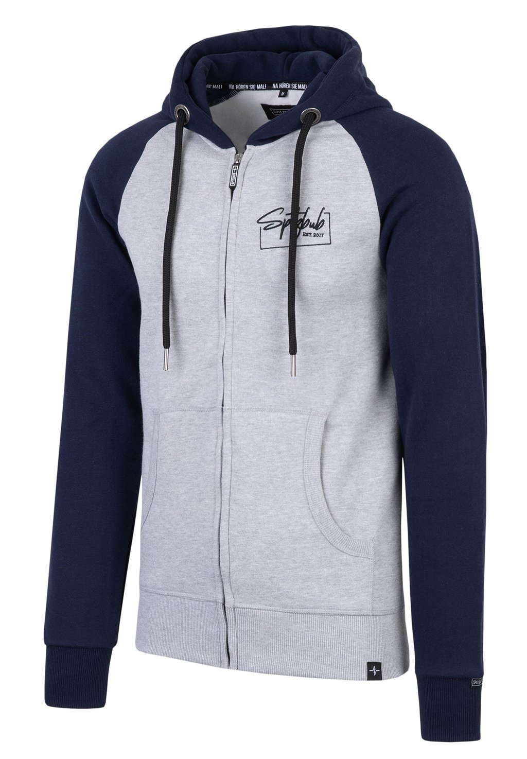 Толстовка на молнии CARLO Spitzbub, серый 
Толстовка на молнии CARLO Spitzbub, серый