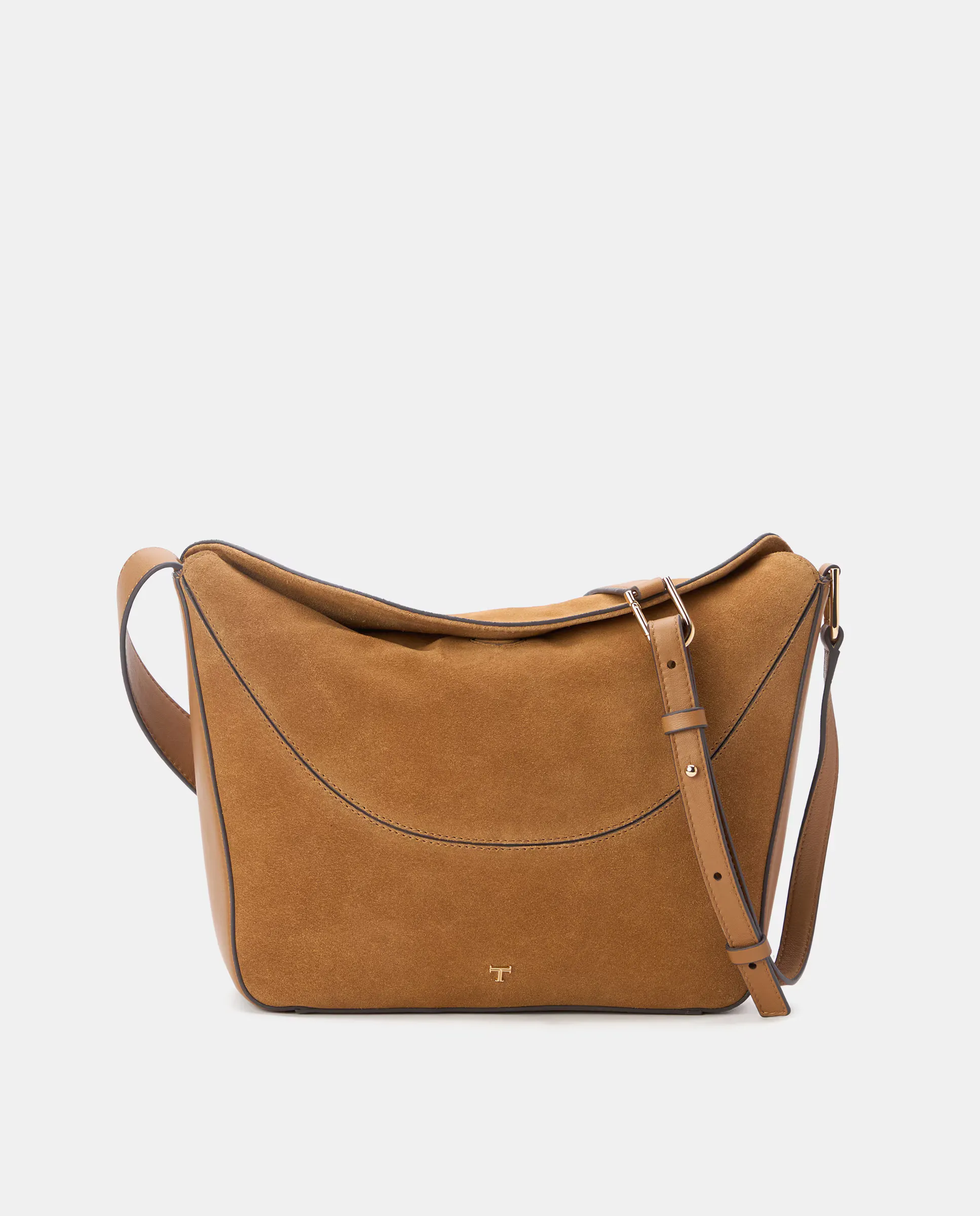 Сумка из замши с магнитной застежкой и регулируемым ремнем Latouche, коричневый
Сумка из замши с магнитной застежкой и регулируемым ремнем Latouche, коричневый