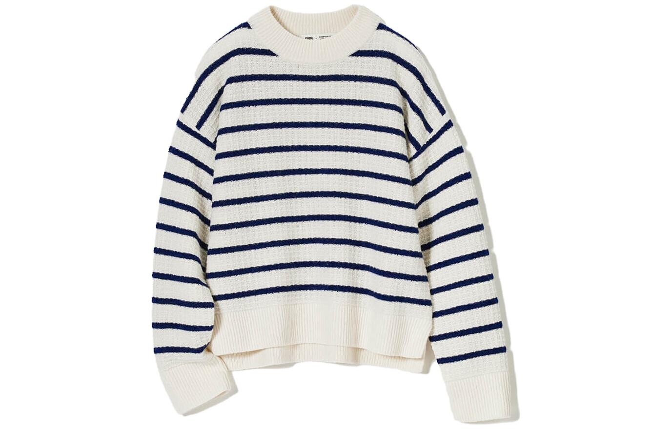 X CDC Co-brand свитер женский молочно-белый Uniqlo
X CDC Co-brand свитер женский молочно-белый Uniqlo