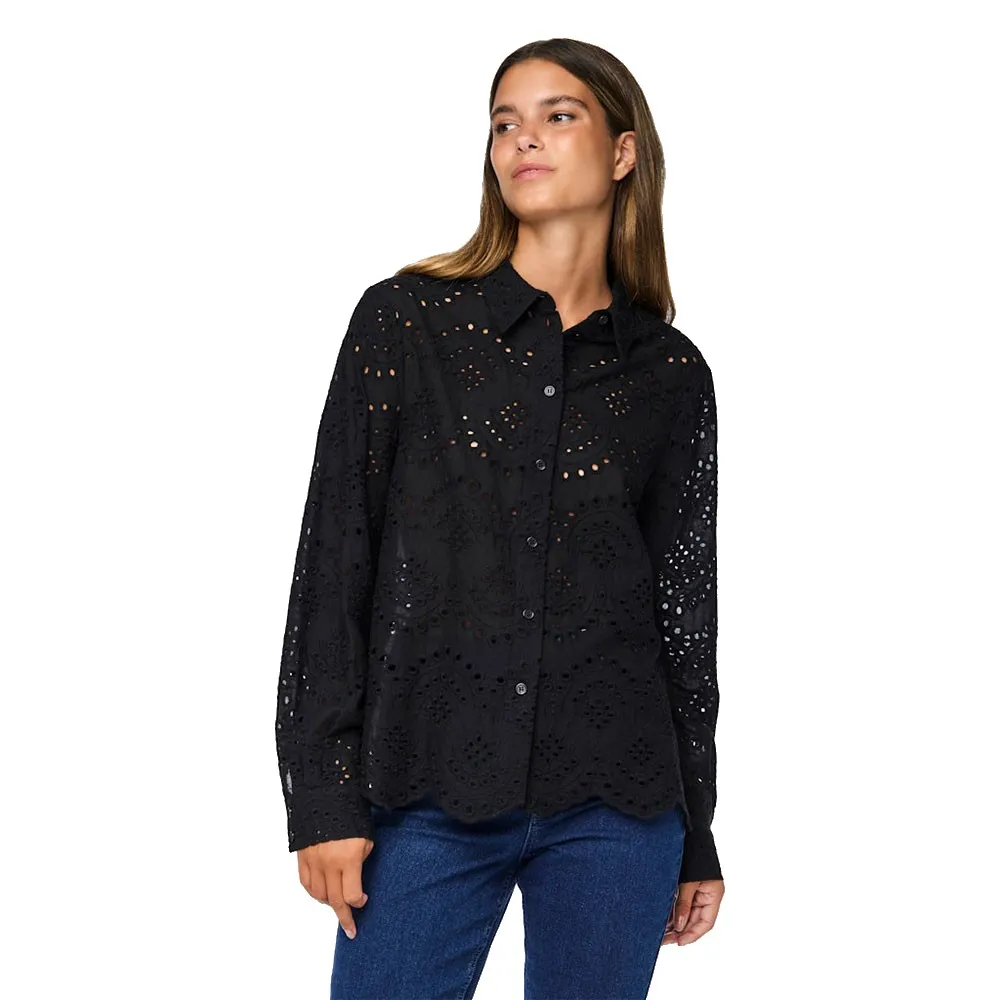 Рубашка с длинным рукавом Pieces Vilde, черный
Рубашка с длинным рукавом Pieces Vilde, черный