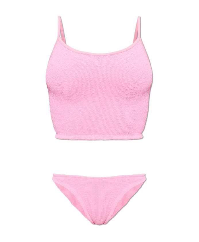 Купальник из двух частей с бретелями Hunza G, розовый
Купальник из двух частей с бретелями Hunza G, розовый