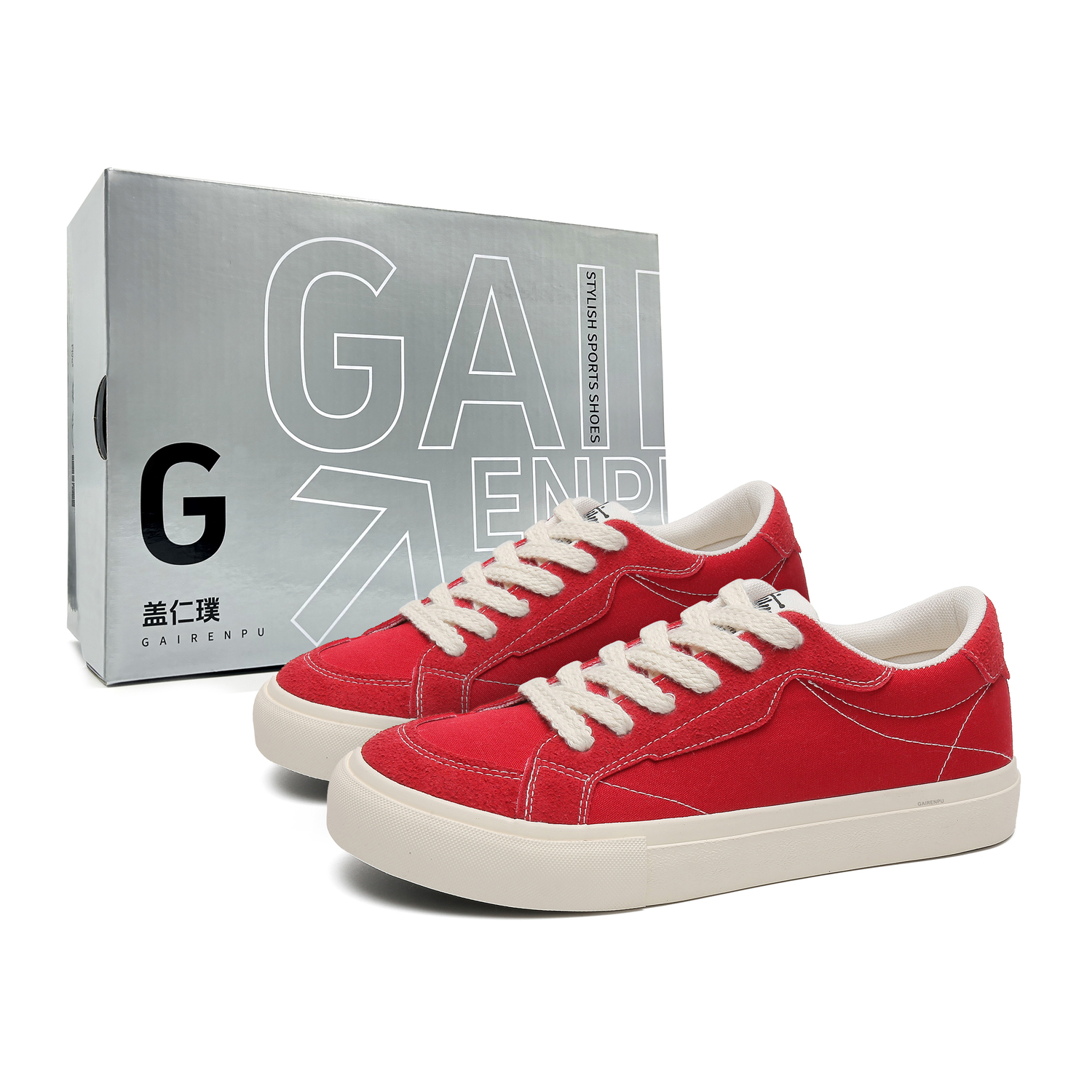 Gai Renpu Скользоустойчивые легкие дышащие низкие скейтерские кроссовки унисекс Red Box, цвет Red Box
Gai Renpu Скользоустойчивые легкие дышащие низкие скейтерские кроссовки унисекс Red Box, цвет Red Box