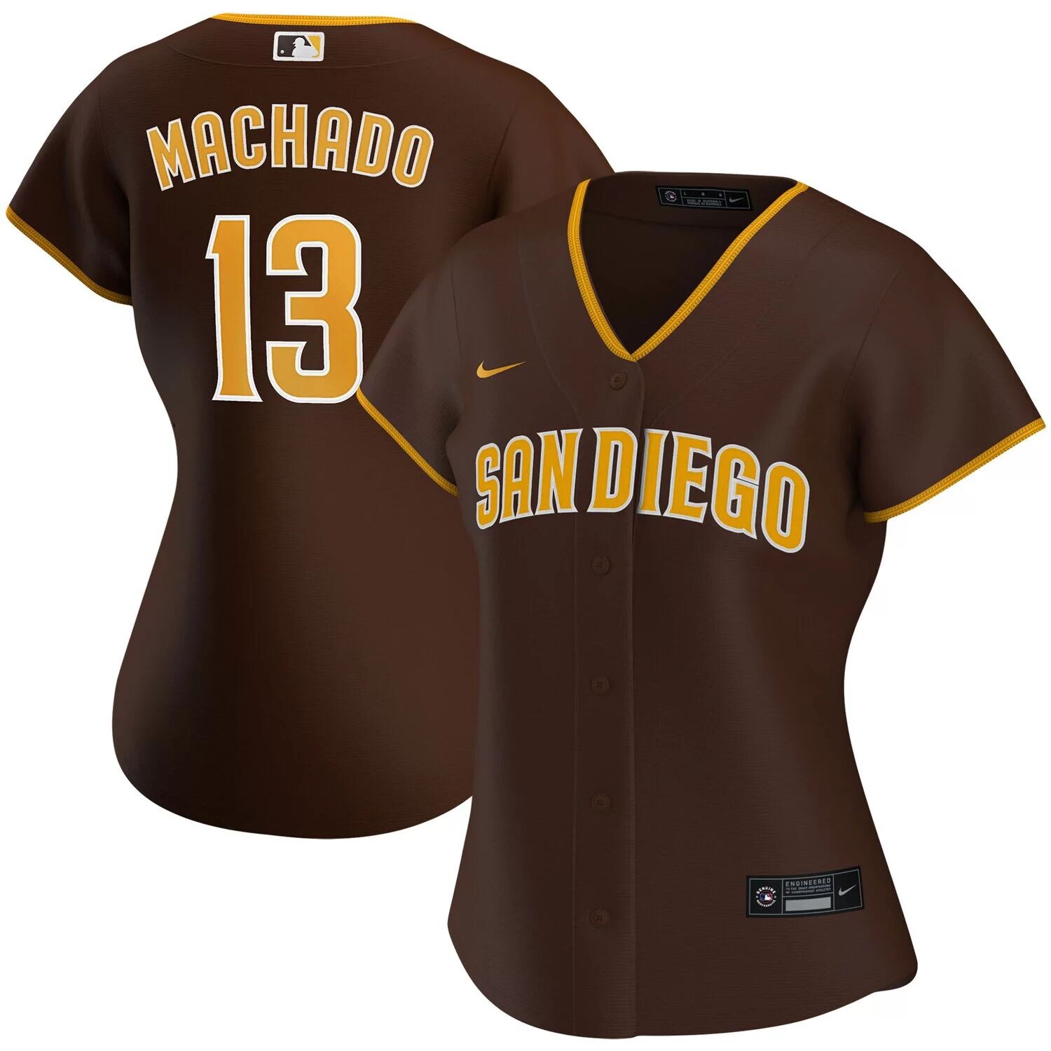 Женское джерси Nike Manny Machado Brown San Diego Padres Road Replica Player Nike
Женское джерси Nike Manny Machado Brown San Diego Padres Road Replica Player Nike