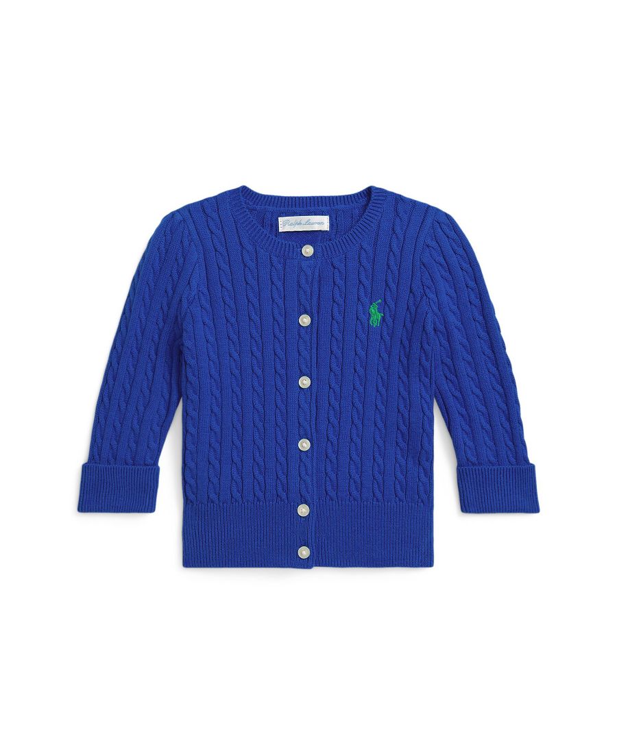 Детский кардиган для мальчиков с круглым вырезом и косами Polo Ralph Lauren, New Sapphire/Cruise Green
Детский кардиган для мальчиков с круглым вырезом и косами Polo Ralph Lauren, New Sapphire/Cruise Green