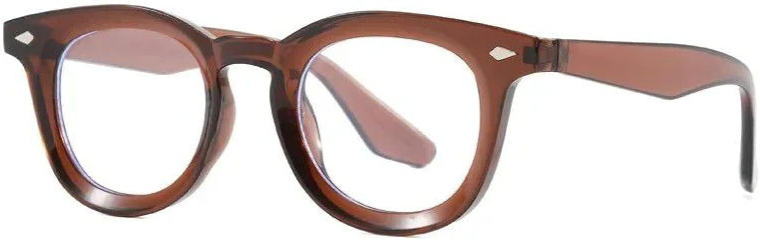 Мужские солнцезащитные очки в стиле ретро с круглыми линзами, прозрачные линзы цвета океана, защита от УФ-излучения UV400, женские модные очки с заклепками TVTBBVV, Tea Clear
Мужские солнцезащитные очки в стиле ретро с круглыми линзами, прозрачные линзы цвета океана, защита от УФ-излучения UV400, женские модные очки с заклепками TVTBBVV, Tea Clear