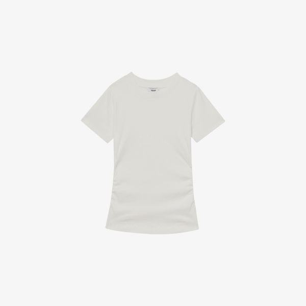 Футболка Reiss Tess с рубчиками и сборками, белый
Футболка Reiss Tess с рубчиками и сборками, белый