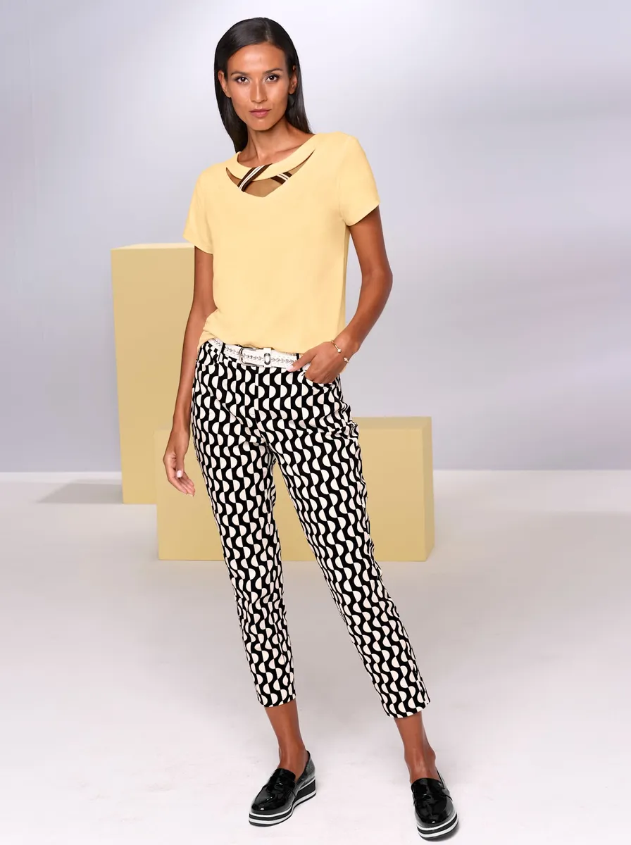 RICK CARDONA by Heine тканые брюки, цвет Schwarz-Ecru-Bedruckt
RICK CARDONA by Heine тканые брюки, цвет Schwarz-Ecru-Bedruckt