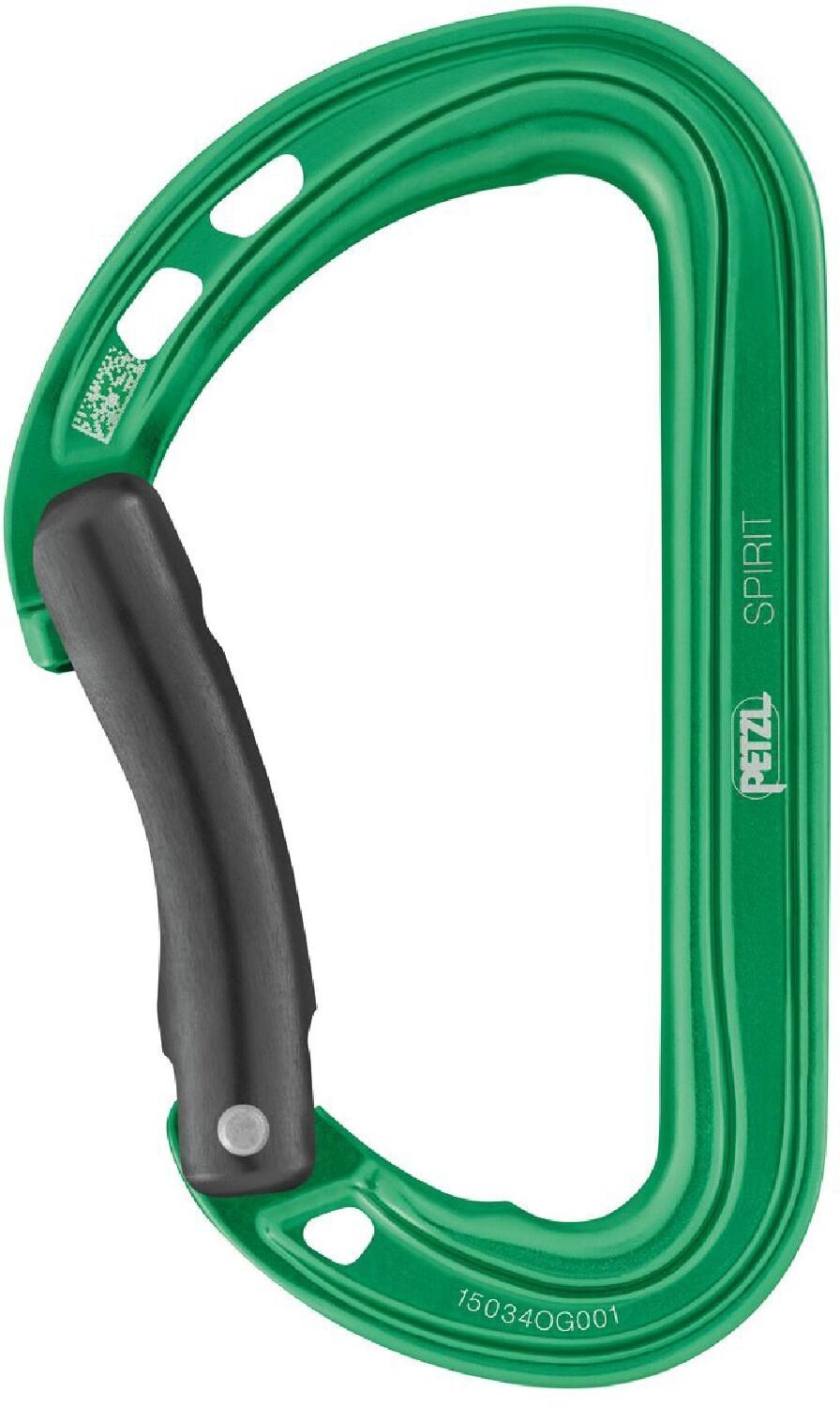 Карабин Spirit Bent Gate Petzl, зеленый
Карабин Spirit Bent Gate Petzl, зеленый