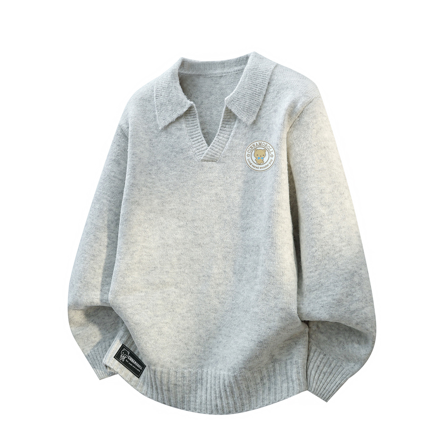 Sanrio Вязаная одежда с изображением собаки Югуи из мультфильма «Синнаморолл» (унисекс)
Sanrio Вязаная одежда с изображением собаки Югуи из мультфильма «Синнаморолл» (унисекс)