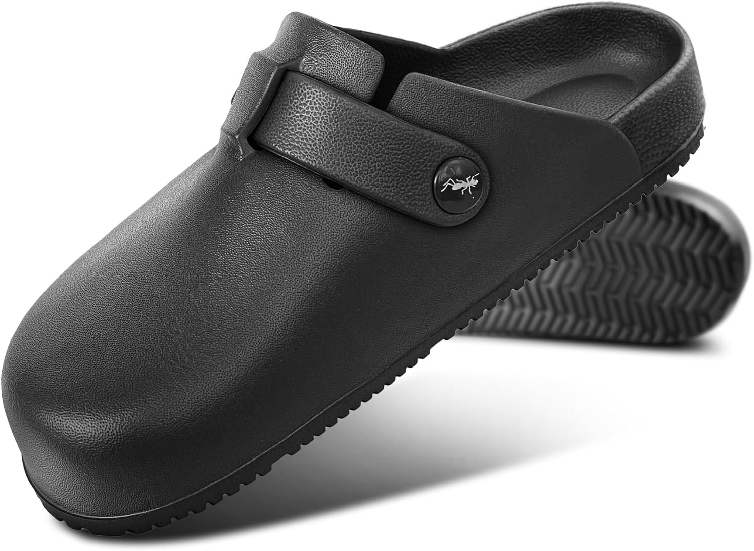 Женские сабо KEMISANT, комфортные мюли, сандалии, тапочки, обувь для медсестры и сада, унисекс для мужчин, с амортизацией и поддержкой, черный
Женские сабо KEMISANT, комфортные мюли, сандалии, тапочки, обувь для медсестры и сада, унисекс для мужчин, с амортизацией и поддержкой, черный