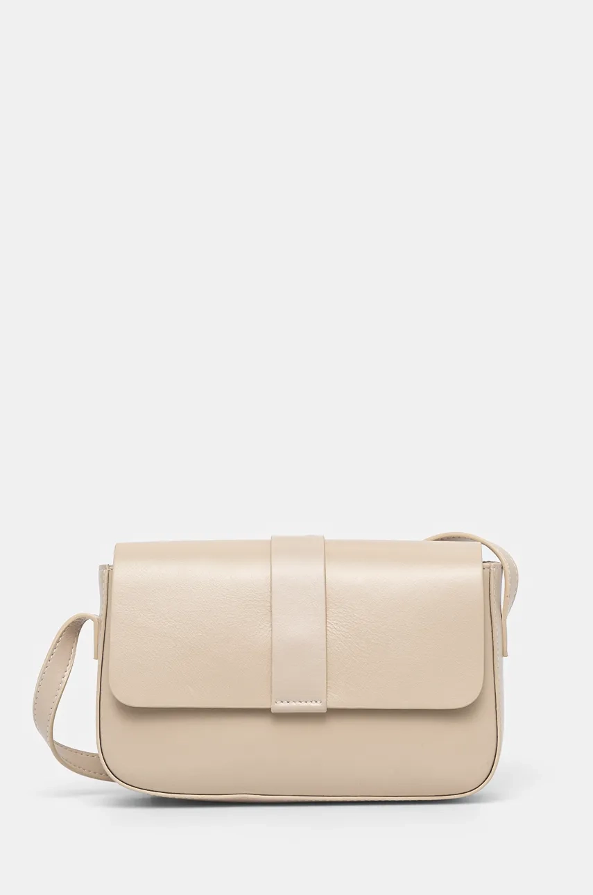 Кожаная сумочка Answear Lab, бежевый 
Кожаная сумочка Answear Lab, бежевый