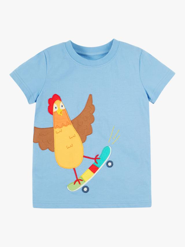 Детская футболка Avery Chicken из чистого органического хлопка Frugi, Cornflower/Multi
Детская футболка Avery Chicken из чистого органического хлопка Frugi, Cornflower/Multi