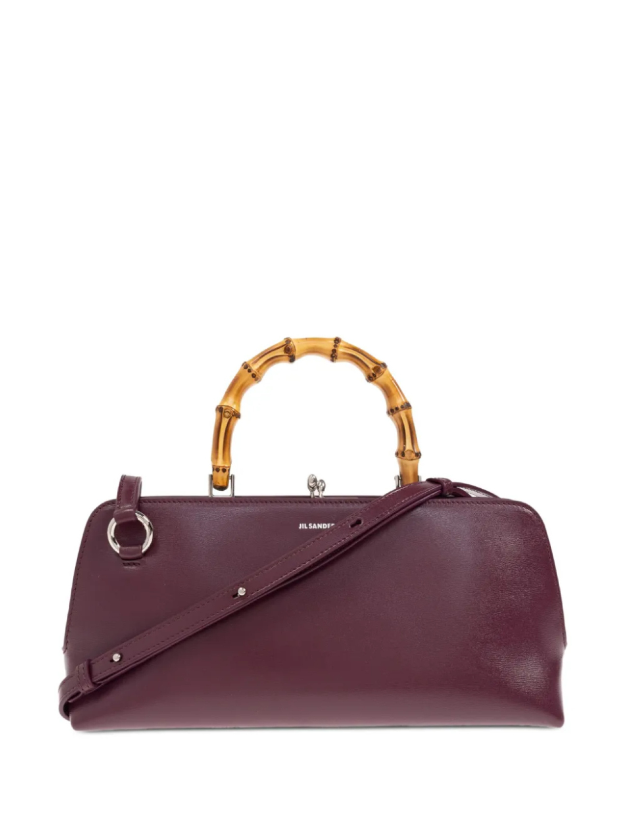 Сумка-тоут из кожи с бамбуковой ручкой Jil Sander, красный
Сумка-тоут из кожи с бамбуковой ручкой Jil Sander, красный