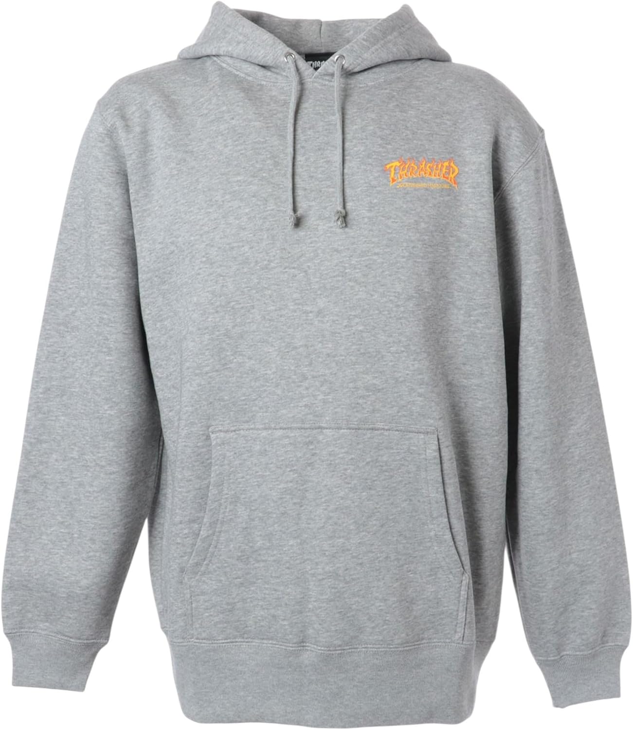 Мужская толстовка с капюшоном Thrasher TH95383 (с логотипом бренда) в классическом стиле, серый
Мужская толстовка с капюшоном Thrasher TH95383 (с логотипом бренда) в классическом стиле, серый