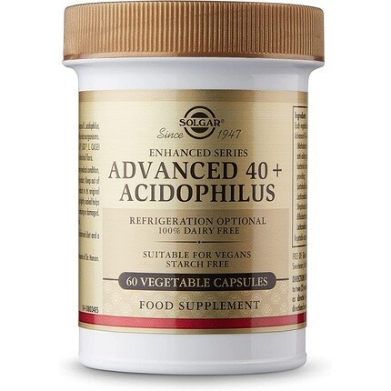 Solgar Acidophilus 40 Plus Avan 60 Cp, 50 г
Solgar Acidophilus 40 Plus Avan 60 Cp, 50 г