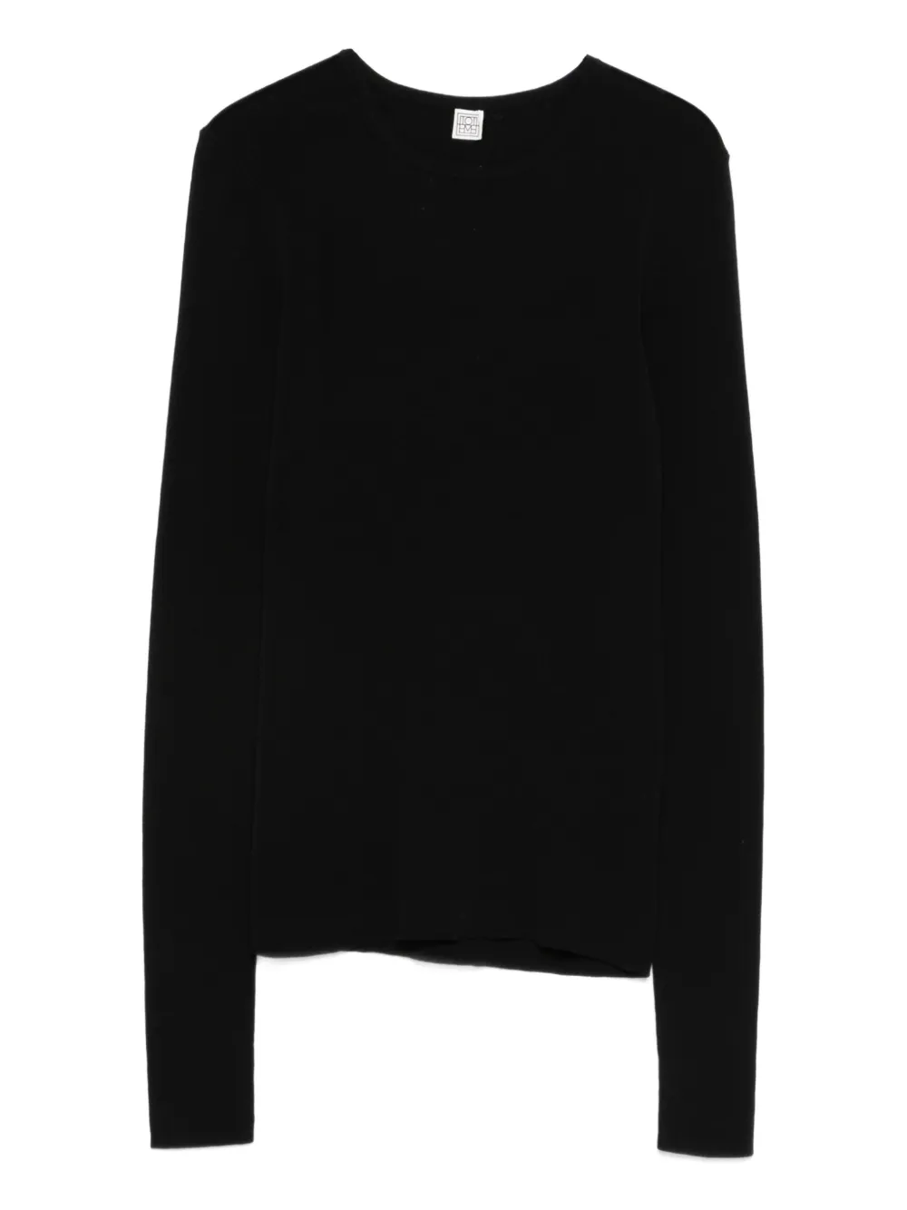 Топ с короткими рукавами Toteme, черный
Топ с короткими рукавами Toteme, черный