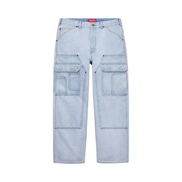 Брюки Supreme Double Knee Denim Utility Pant, синий
Брюки Supreme Double Knee Denim Utility Pant, синий