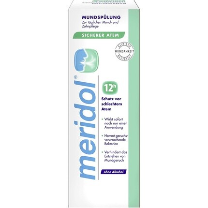 Ополаскиватель для рта «Безопасное дыхание», 400 мл, Meridol 
Ополаскиватель для рта «Безопасное дыхание», 400 мл, Meridol