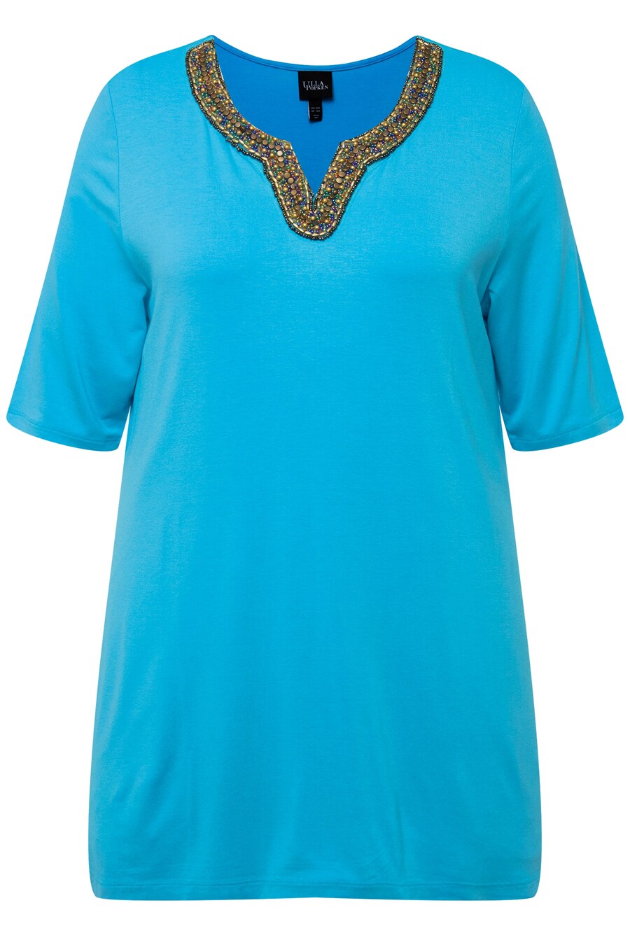 Рубашка Ulla Popken, лазурный
Рубашка Ulla Popken, лазурный