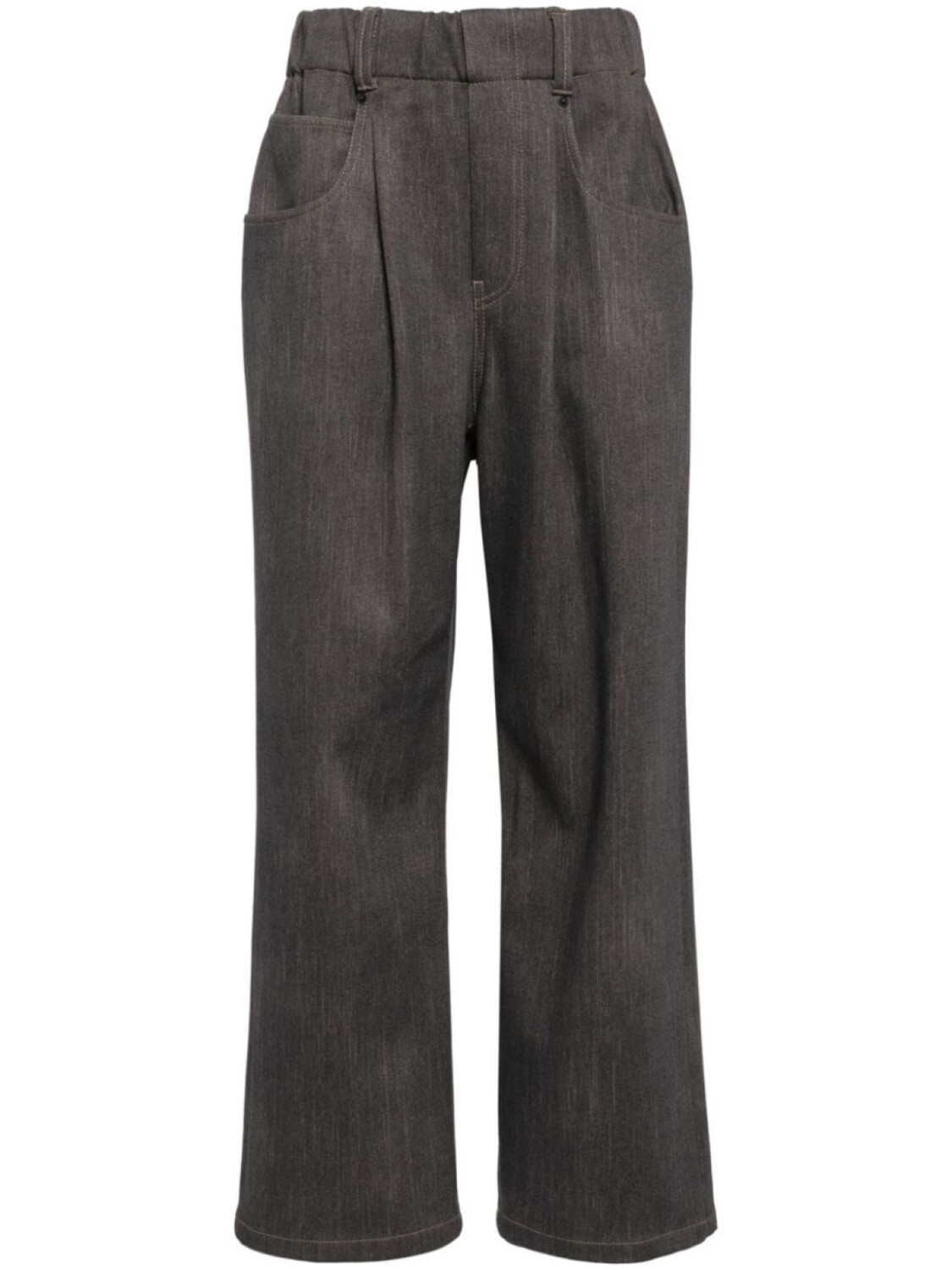 Широкие брюки из денима Goen.J, черный
Широкие брюки из денима Goen.J, черный