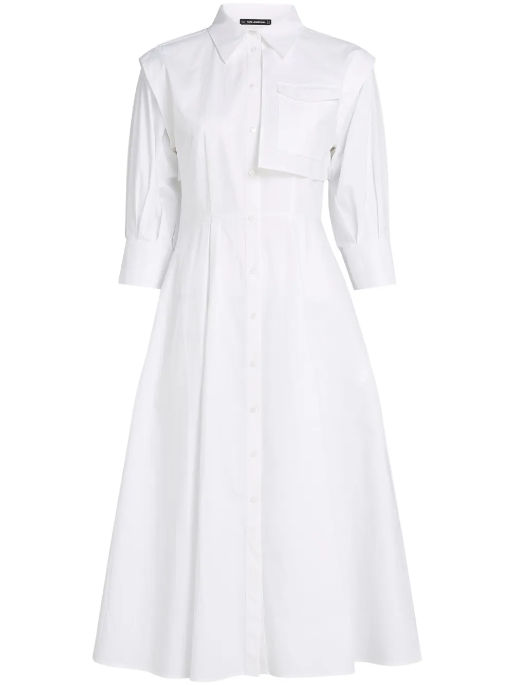 Платье с карманом карго KARL LAGERFELD, белый
Платье с карманом карго KARL LAGERFELD, белый