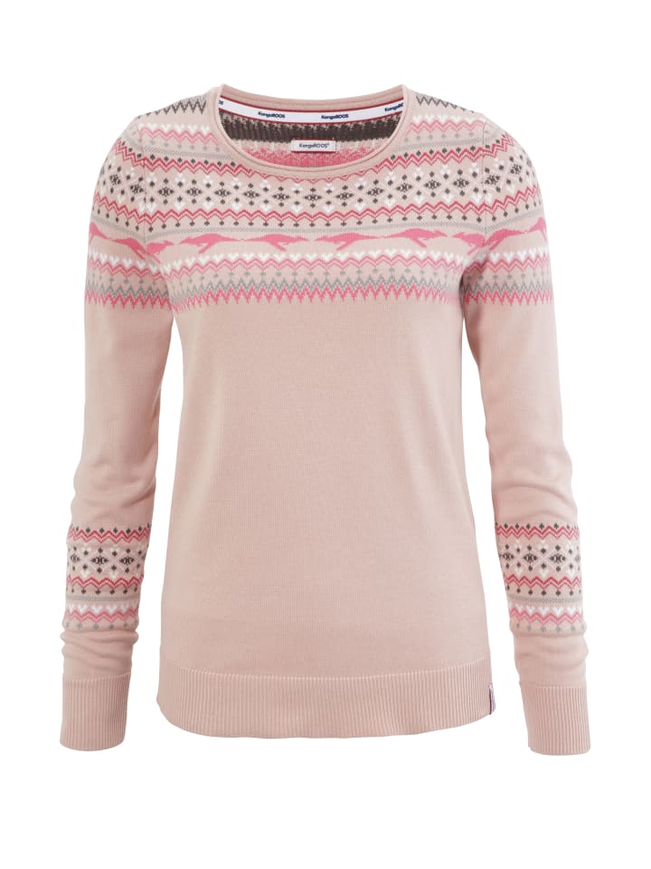 Kangaroos Норвежский свитер розового цвета
Kangaroos Норвежский свитер розового цвета