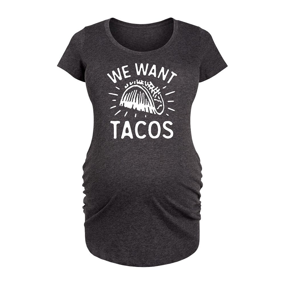 Футболка с рисунком Maternity We Want Tacos Licensed Character, цвет Heather Charcoal
Футболка с рисунком Maternity We Want Tacos Licensed Character, цвет Heather Charcoal