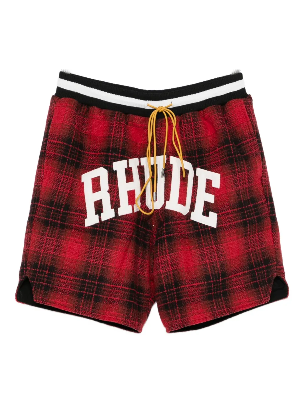 Клетчатые шорты с логотипом RHUDE, красный
Клетчатые шорты с логотипом RHUDE, красный