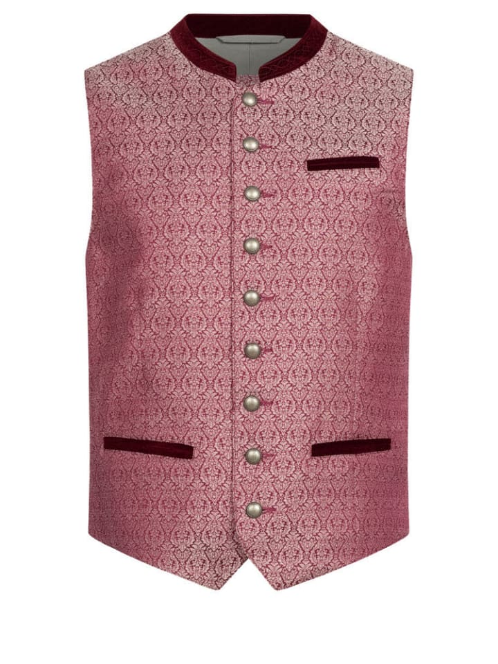 Nübler Традиционный жилет Enno красного цвета
Nübler Традиционный жилет Enno красного цвета