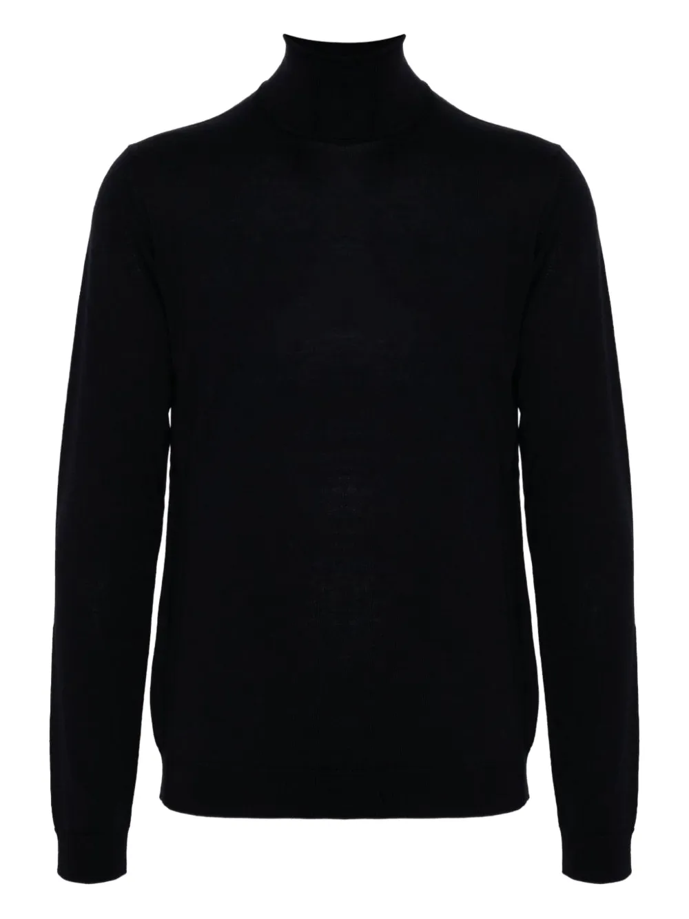 Свитер из шерсти мериноса с высоким воротником Roberto Collina, черный
Свитер из шерсти мериноса с высоким воротником Roberto Collina, черный