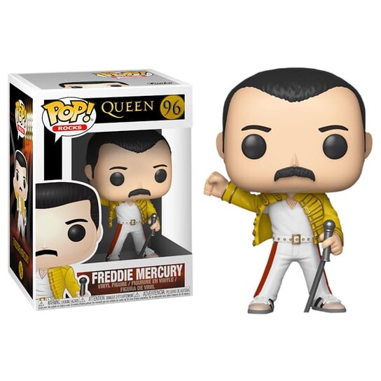 Funko POP! Скалы, коллекционная фигурка, Queen, Фредди Меркьюри, 96 лет.
Funko POP! Скалы, коллекционная фигурка, Queen, Фредди Меркьюри, 96 лет.