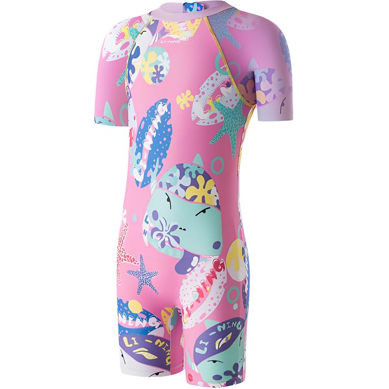 LINING Детский купальник Dark Pink Cartoon Teenagers
LINING Детский купальник Dark Pink Cartoon Teenagers