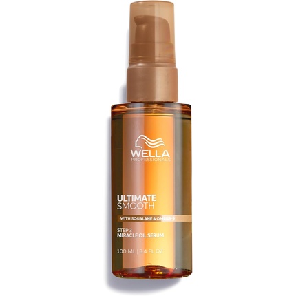Профессиональная сыворотка Ultimate Smooth Miracle Oil со скваланом Wella
Профессиональная сыворотка Ultimate Smooth Miracle Oil со скваланом Wella
