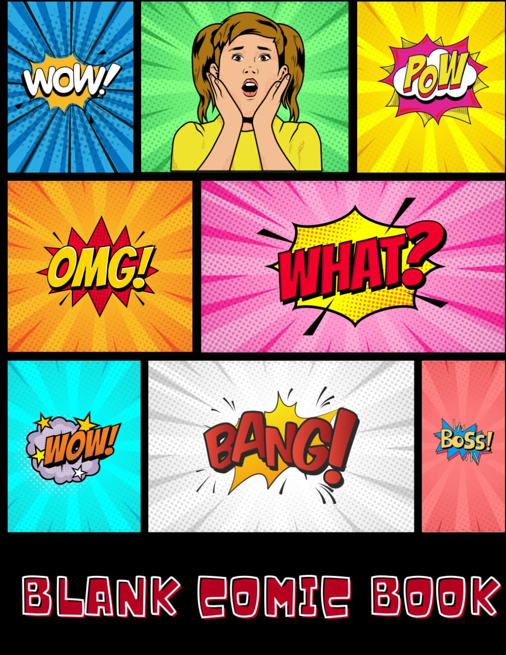 The Ultimate Blank Comic Book for Kids: Draw, Imagine & Write Your Own Adventures (Independently published)
The Ultimate Blank Comic Book for Kids: Draw, Imagine & Write Your Own Adventures (Independently published)